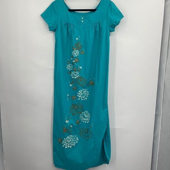 Vintage Paradise Isle Mumu - Picture 1 of 8